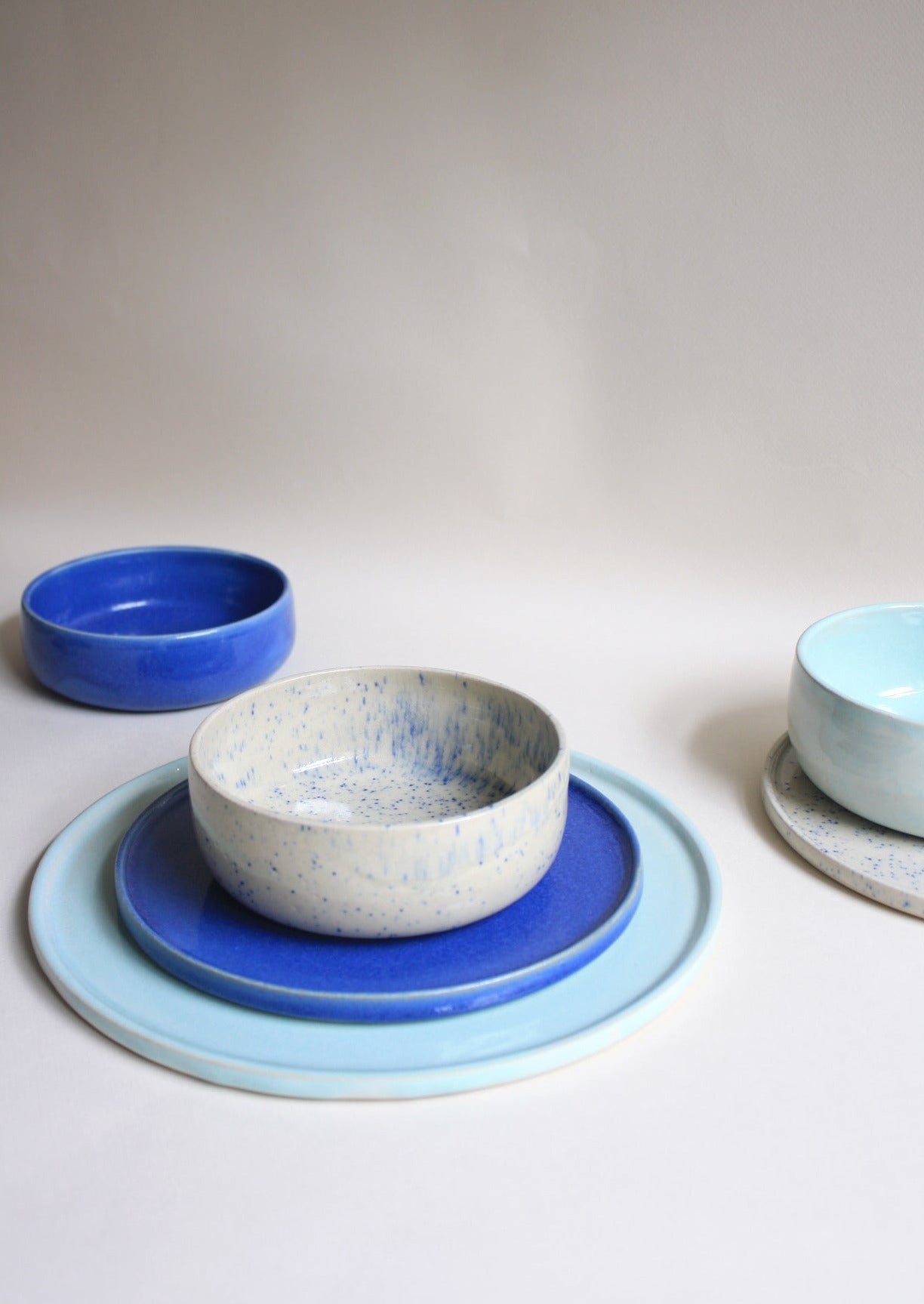andrea frieling ceramics mint dinner plate