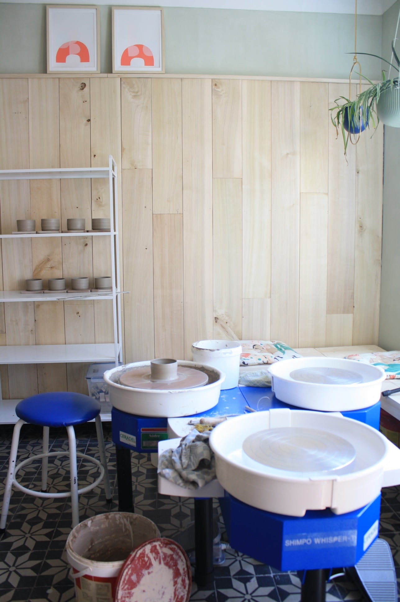 andrea frieling ceramics workshop pottenbakken Bilzen