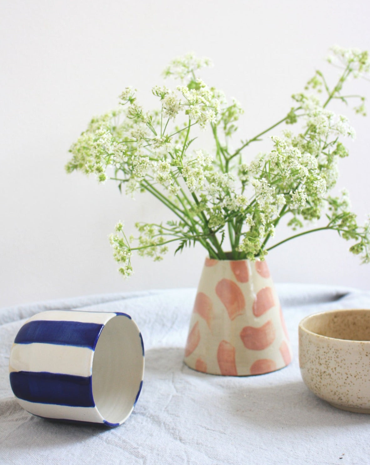 Andrea Frieling Ceramics Vase Patterns Handmade Wheelthrown