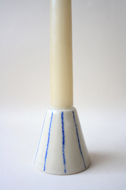 andrea frieling candlestick holder stripe