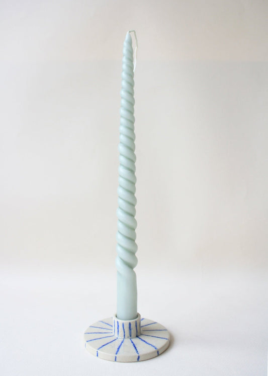 andrea frieling candlestick holder stripe