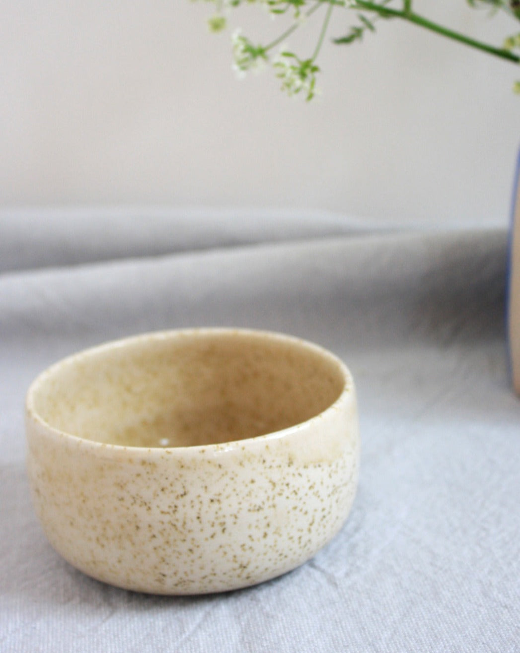 Andrea Frieling Ceramics Snack Bowl handmade speckled glaze