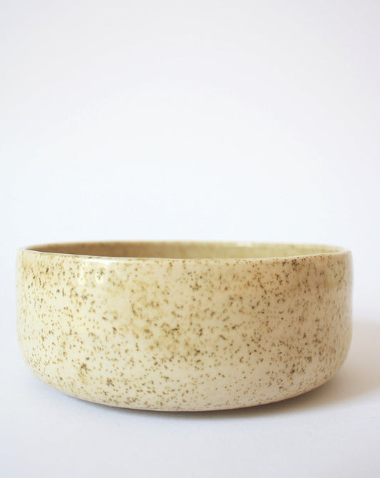 Breakfast bowl in sand